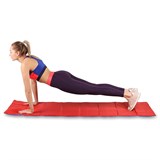 Indigo SM-042 Коврик гимнастический Синий/Красный - фото 280445