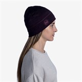 Buff MERINO LIGHTWEIGHT HAT SOLID DEEP PURPLE Шапка Темно-розовый - фото 280464