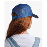 Buff TRUCKER CAP SEONS NAVY Бейсболка беговая Синий/Желтый - фото 280630