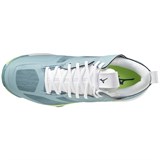 Mizuno WAVE MOMENTUM 2 MID Кроссовки волейбольные Голубой/Желтый - фото 280697