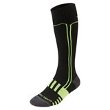 Mizuno BT MID SKI SOCKS Гольфы утепленные Черный/Салатовый/Серый - фото 280701