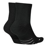 Nike MULTIPLIER RUNNING ANKLE SOCKS Носки беговые (2 пары) Черный/Белый - фото 280703