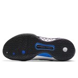 Anta SHOCK WAVE 5 "DARK MATTER" Кроссовки баскетбольные Черный/Фиолетовый/Голубой - фото 280735