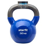 Starfit DB-401 32 КГ Гиря виниловая Темно-синий - фото 280946