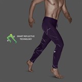 CEP REFLECTIVE TIGHTS Компрессионные тайтсы для бега Фиолетовый - фото 280977