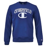 Champion CREWNECK SWEATSHIRT (214829) Лонгслив Синий/Белый - фото 281070