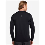 Li-Ning RUNNING LONG SLEEVE T-SHIRT AT DRY ULTRA Лонгслив беговой Черный - фото 281077