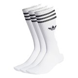 Adidas SOLID CREW SOCKS 3P Носки высокие Белый/Черный - фото 281127