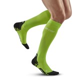 CEP ULTRALIGHT TALL COMPRESSION SOCKS Компрессионные гольфы ультратонкие Зеленый/Черный - фото 281163
