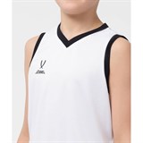 Jögel CAMP BASIC Майка баскетбольная детская Белый/Черный - фото 281183