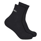 Jögel ESSENTIAL MID CUSHIONED SOCKS Носки высокие (2 пары) Черный/Белый - фото 281302