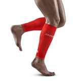 CEP ULTRALIGHT COMPRESSION CALF SLEEVES Компрессионные гетры для бега ультратонкие Красный - фото 281350