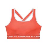 Under Armour MID CROSSBACK BRA (W) Бра-топ женский Оранжевый - фото 281477