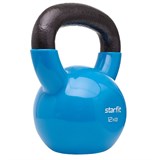 Starfit DB-401 12КГ Гиря виниловая Синий - фото 281480