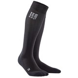 CEP RECOVERY MERINO COMPRESSION SOCKS (W) Компрессионные гольфы для восстановления с шерстью мериноса женские Черный - фото 281530