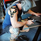 RockTape DESIGN 5смх5м черный с желтыми цветами (Locals Only) Кинезиотейп Черный/Желтый - фото 281624