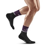 CEP THE RUN COMPRESSION MID CUT SOCKS 4.0 Компрессионные носки Черный/Фиолетовый - фото 281657