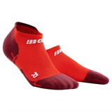 CEP ULTRALIGHT NO SHOW COMPRESSION SOCKS Компрессионные ультракороткие носки Красный/Бордовый - фото 281681