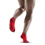 CEP ULTRALIGHT NO SHOW COMPRESSION SOCKS Компрессионные ультракороткие носки Красный/Бордовый - фото 281683