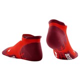 CEP ULTRALIGHT NO SHOW COMPRESSION SOCKS Компрессионные ультракороткие носки Красный/Бордовый - фото 281684