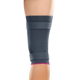 Medi GENUMEDI PLUS Бандаж коленный с силиконовым пателлярным кольцом и ремнями Серый - фото 281714