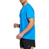 Asics KATAKANA SS TOP Футболка беговая Голубой/Белый - фото 281813 Asics KATAKANA SS TOP Футболка беговая Голубой/Белый - фото 281813