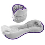 Starfit WT-501 2 кг Утяжелители универсальные Фиолетовый/Серый - фото 281877