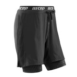 CEP TRAINING SHORTS 2IN1 Компрессионные шорты 2 в 1 Черный - фото 281885