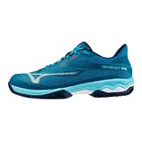 Mizuno WAVE EXCEED LIGHT 2 CC Кроссовки теннисные Голубой/Белый - фото 281910