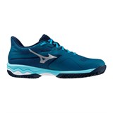 Mizuno WAVE EXCEED LIGHT 2 CC Кроссовки теннисные Голубой/Белый - фото 281911