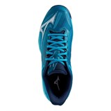 Mizuno WAVE EXCEED LIGHT 2 CC Кроссовки теннисные Голубой/Белый - фото 281912