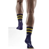 CEP HIKING 80S MID CUT COMPRESSION SOCKS (W) Компрессионные носки женские Темно-синий/Желтый - фото 281994