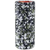 Starfit PRO FA-508 Ролик массажный низкая жесткость 33x14 cм Зеленый камуфляж/Оранжевый - фото 282083