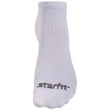 Starfit SW-205 Носки беговые низкие (2 пары) Светло-серый/Белый - фото 282210
