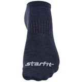Starfit SW-205 Носки беговые низкие (2 пары) Темно-синий/Белый - фото 282228