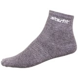 Starfit SW-206 Носки беговые (2 пары) Бордовый/Серый - фото 282276