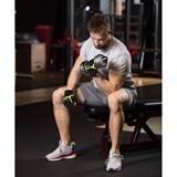 Starfit WG-103 Перчатки для фитнеса Черный/Зеленый - фото 282283