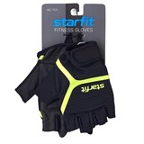 Starfit WG-103 Перчатки для фитнеса Черный/Зеленый - фото 282287