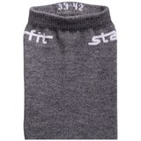 Starfit SW-206 Носки беговые (2 пары) Черный/Серый - фото 282291