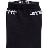 Starfit SW-206 Носки беговые (2 пары) Черный/Серый - фото 282292