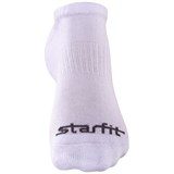 Starfit SW-207 Носки беговые низкие (2 пары) Белый/Черный - фото 282308