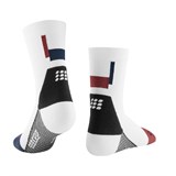 CEP COMPRESSION MID CUT SOCKS LIMITED EDITION Компрессионные носки для бега Белый/Черный - фото 282410