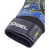 Jögel ONE WIZARD AL3 FLAT Перчатки вратарские Черный/Синий/Желтый - фото 282504
