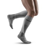 CEP COLD WEATHER TALL COMPRESSION SOCKS Компрессионные гольфы с шерстью мериноса для бега Серый - фото 282713 CEP COLD WEATHER TALL COMPRESSION SOCKS Компрессионные гольфы с шерстью мериноса для бега Серый - фото 282713