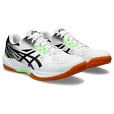 Asics GEL-TASK 3 Кроссовки волейбольные Белый/Черный/Зеленый - фото 282803