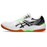Asics GEL-TASK 3 Кроссовки волейбольные Белый/Черный/Зеленый - фото 282809