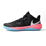 Nike ZOOM HYPERSPEED COURT Кроссовки волейбольные Черный/Розовый/Голубой - фото 282887
