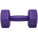 Starfit DB-305 2 КГ Гантель гексагональная пластиковая (пара) - фото 282908