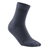 CEP ALLDAY MERINO MID CUT SOCKS Компрессионные носки с шерстью мериноса для восстановления Темно-синий - фото 282974