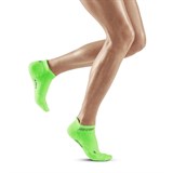 CEP THE RUN NO SHOW SOCKS 4.0 (W) Носки беговые ультракороткие женские Салатовый - фото 283004